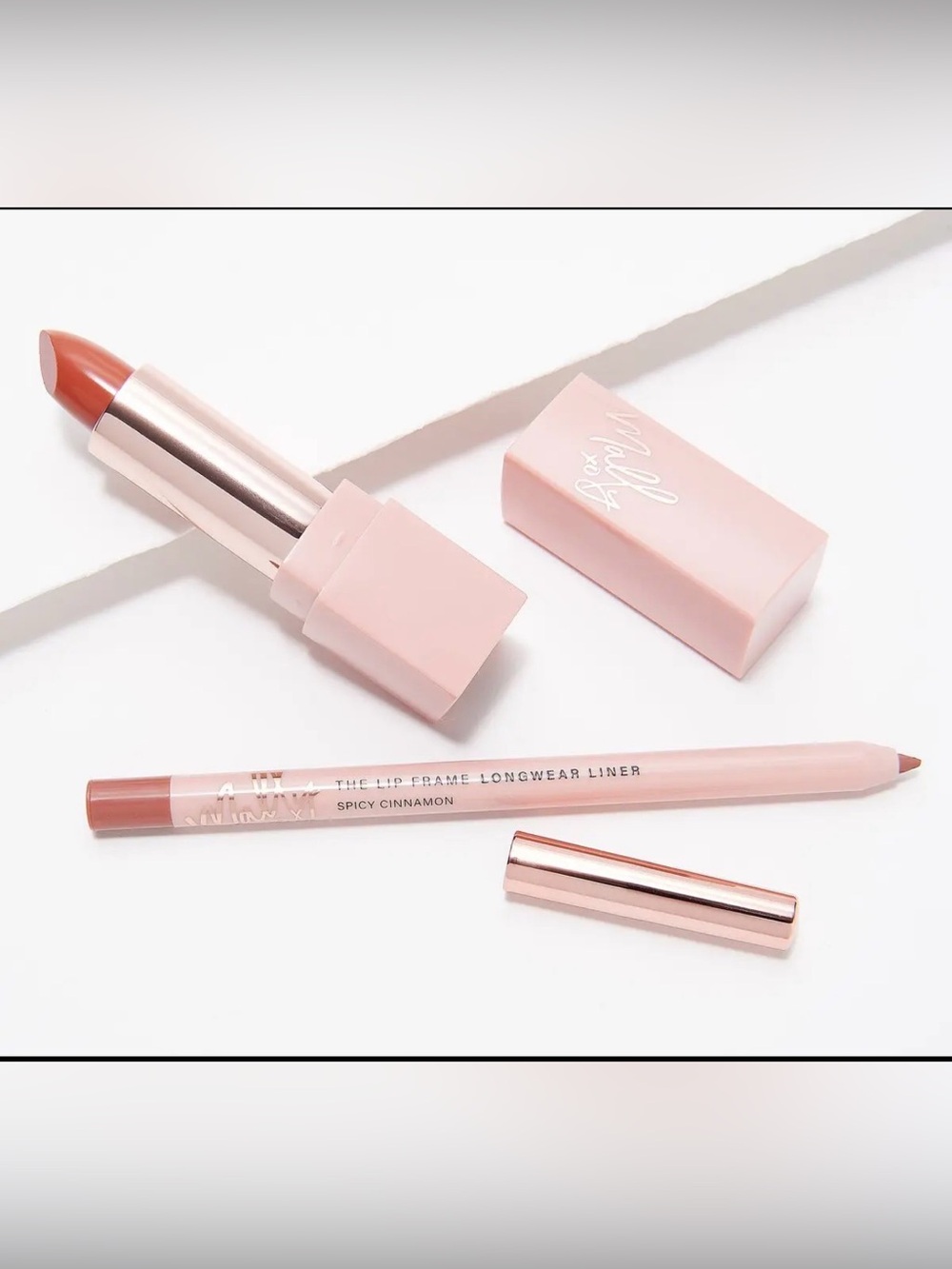MALLY Beauty Lip Portrait and Frame Sculpting Lipstick/Liner Duo NIB Desert Pink